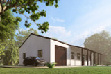 Traditional House Plan - Jacob 25230 - Left Exterior