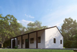 Traditional House Plan - Jacob 25230 - Right Exterior