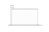 Contemporary House Plan - Laguna 35728 - Left Exterior