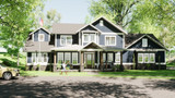 Craftsman House Plan - Gilmore 80575 - Front Exterior