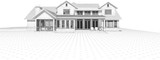 Craftsman House Plan - Gilmore 80575 - Rear Exterior