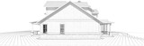 Craftsman House Plan - Gilmore 80575 - Left Exterior