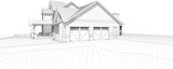 Craftsman House Plan - Gilmore 80575 - Right Exterior