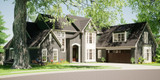 French Country House Plan - Florence 20706 - Front Exterior