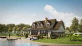 Traditional House Plan - Miranda 69796 - Rear Exterior