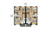 Secondary Image - Contemporary House Plan - 85400 - 2nd Floor Plan