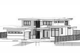 Contemporary House Plan - Edgemont 88247 - Front Exterior