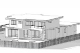 Contemporary House Plan - Edgemont 88247 - Left Exterior
