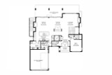 Contemporary House Plan - Edgemont 88247 - 1st Floor Plan