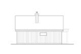 Contemporary House Plan - 84134 - Left Exterior