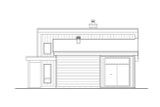Contemporary House Plan - 84134 - Right Exterior