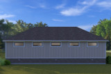 Traditional House Plan - Clancy Garage 92578 - Rear Exterior