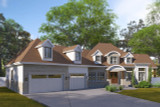European House Plan - Mellor 70247 - Left Exterior