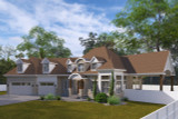 European House Plan - Mellor 70247 - Right Exterior