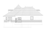 European House Plan - Mellor 70247 - Left Exterior