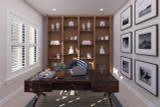 European House Plan - Mellor 70247 - Office