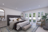European House Plan - Mellor 70247 - Master Bedroom