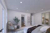 European House Plan - Mellor 70247 - Master Bedroom