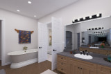 European House Plan - Mellor 70247 - Master Bathroom