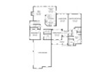 Cottage House Plan - Albracca 28558 - 1st Floor Plan