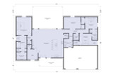 Farmhouse House Plan - Yara 78454 - 1st Floor Plan