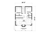 Mountain Rustic House Plan - Bonzai 2 31544 - 1st Floor Plan
