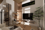 Mountain Rustic House Plan - Bonzai 2 31544 - Living Room