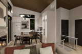 Mountain Rustic House Plan - Bonzai 2 31544 - Kitchen