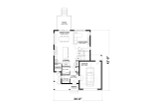 Craftsman House Plan - Fabien 2 80037 - 1st Floor Plan