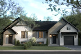 European House Plan - Albert 2 57391 - Front Exterior