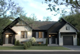 European House Plan - Albert 2 57391 - Front Exterior