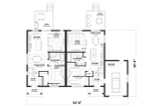 European House Plan - Albert 2 57391 - 1st Floor Plan