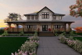 Farmhouse House Plan - Tranquil Acres 22725 - Front Exterior
