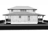 Farmhouse House Plan - Tranquil Acres 22725 - Rear Exterior
