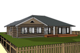 Ranch House Plan - Meadow View 30850 - Rear Exterior