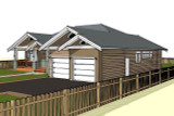 Ranch House Plan - Meadow View 30850 - Right Exterior