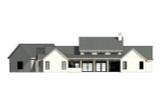 Farmhouse House Plan - 28245 - Rear Exterior