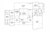 Farmhouse House Plan - 77379 - 1st Floor Plan