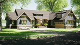 Craftsman House Plan - Bear Creek 24471 - Front Exterior
