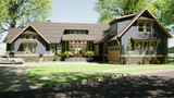 Craftsman House Plan - Bear Creek 24471 - Front Exterior