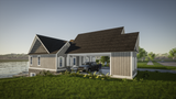 Country House Plan - Landon 59733 - Left Exterior