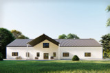 Secondary Image - Farmhouse House Plan - Remington 95587 - Rear Exterior