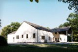 Farmhouse House Plan - Remington 95587 - Right Exterior