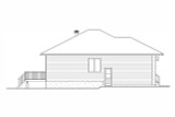 Modern House Plan - 69203 - Left Exterior