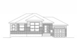 Modern House Plan - 88066 - Front Exterior