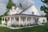 Farmhouse House Plan - Whisperwind Acres 23638 - Right Exterior