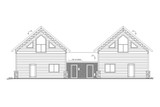 Craftsman House Plan - 58118 - Rear Exterior