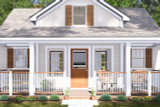 Cottage House Plan - 44567 - Exterior