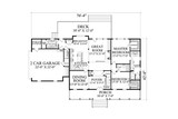 Southern House Plan - Oak Island 74730 - 1st Floor Plan
