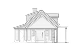 Country House Plan - Moreno 82400 - Left Exterior